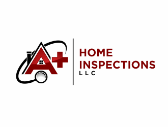 A+ (or A plus)  Home Inspections LLC logo design by agus