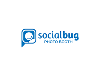 Social Bug Photo Booth logo design by hole