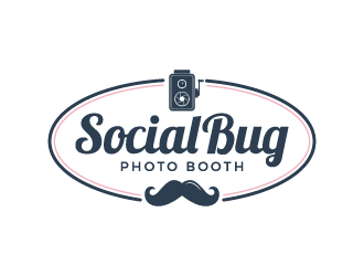 Social Bug Photo Booth logo design by shadowfax