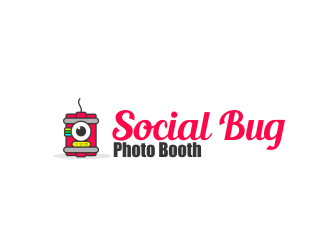 Social Bug Photo Booth logo design by Greenlight