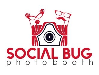 Social Bug Photo Booth logo design by ChilmiFahruzi