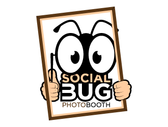 Social Bug Photo Booth logo design by torresace