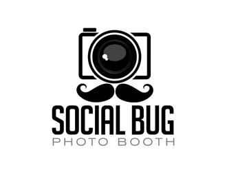 Social Bug Photo Booth logo design by kunejo