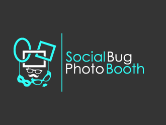 Social Bug Photo Booth logo design by schiena