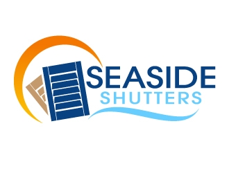 Seaside Shutters logo design by kgcreative