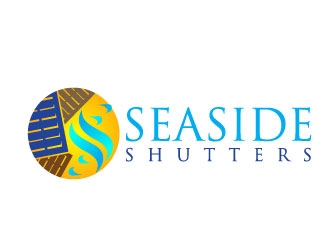 Seaside Shutters logo design by bezalel