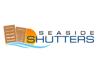 Seaside Shutters logo design by daywalker