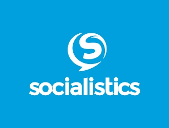 Socialistics logo design by nemu