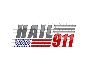 Hail 911 logo design by MarkindDesign