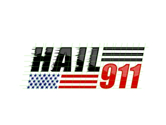 Hail 911 logo design by MarkindDesign
