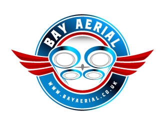 Bay Aerial / www.bayaerial.co.uk logo design by daywalker