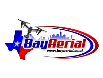 Bay Aerial / www.bayaerial.co.uk logo design by jaize