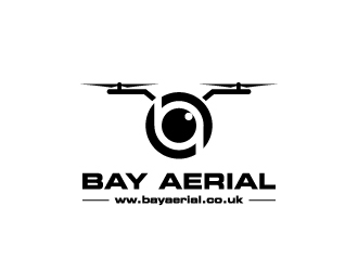 Bay Aerial / www.bayaerial.co.uk logo design by labo