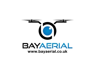 Bay Aerial / www.bayaerial.co.uk logo design by labo