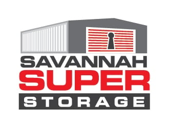 Savannah Super Storage logo design by moomoo