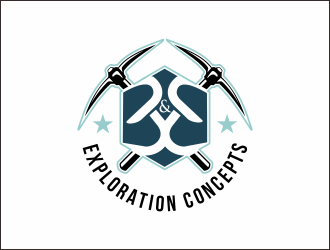 B & B Exploration Concepts  logo design by bosbejo