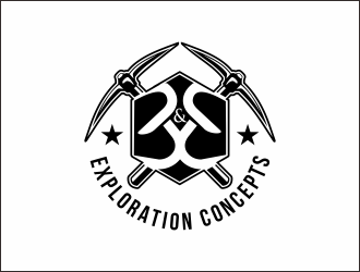 B & B Exploration Concepts  logo design by bosbejo