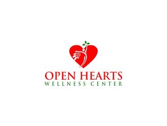 Open Hearts Wellness Center logo design by DuckOn