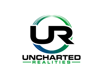 Uncharted Realities  logo design by akhi