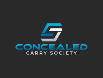 Concealed Carry Society logo design by pixalrahul