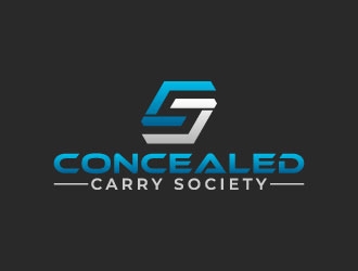 Concealed Carry Society logo design by pixalrahul