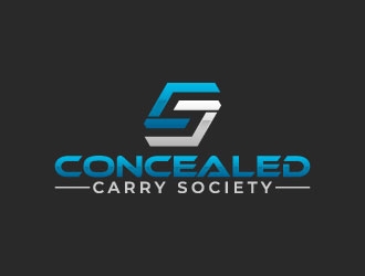 Concealed Carry Society logo design by pixalrahul