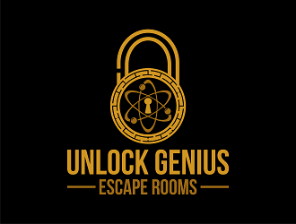 Unlock Genius logo design by Republik