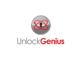Unlock Genius logo design by YONK
