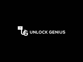 Unlock Genius logo design by bcendet
