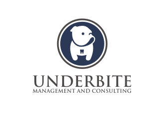 Underbite Management and Consulting logo design by BintangDesign