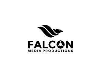 Falcon Media Productions logo design by senandung