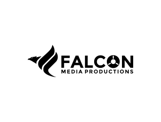 Falcon Media Productions logo design by senandung