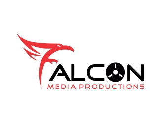 Falcon Media Productions logo design by ruki