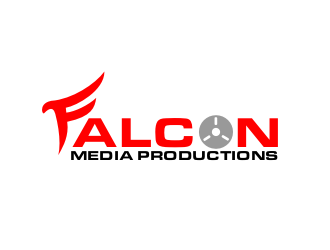 Falcon Media Productions logo design by coco