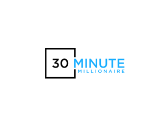 30 Minute Millionaire logo design by bomie