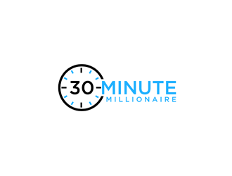 30 Minute Millionaire logo design by bomie