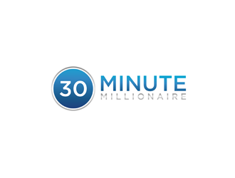 30 Minute Millionaire logo design by bomie