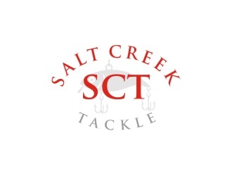 Salt Creek Tackle logo design by bricton