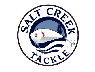 Salt Creek Tackle logo design by Sorjen