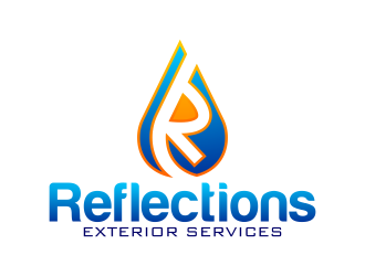 Reflections Exterior Services  logo design by rykos