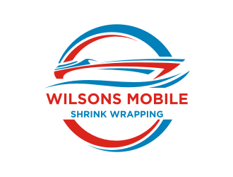 Wilsons mobile shrink wrapping  logo design by vostre