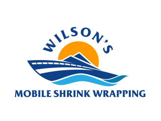 Wilsons mobile shrink wrapping  logo design by cholis18