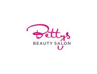 Bettys Beauty Salon logo design by ammad