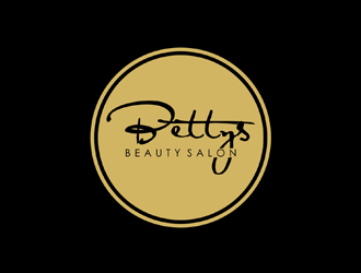 Bettys Beauty Salon logo design by johana