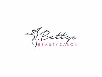 Bettys Beauty Salon logo design by ammad