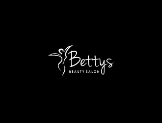 Bettys Beauty Salon logo design by ammad