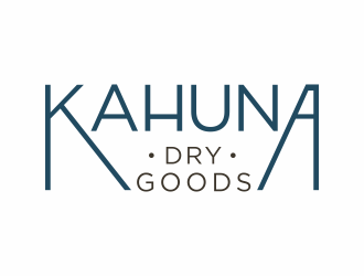 Kahuna Dry Goods logo design by hidro