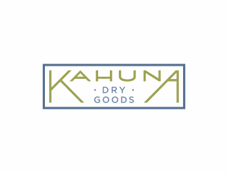 Kahuna Dry Goods logo design by hopee