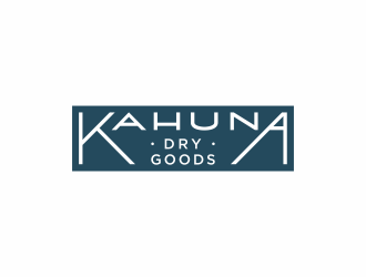 Kahuna Dry Goods logo design by hopee