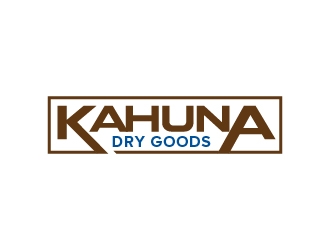 Kahuna Dry Goods logo design by moomoo
